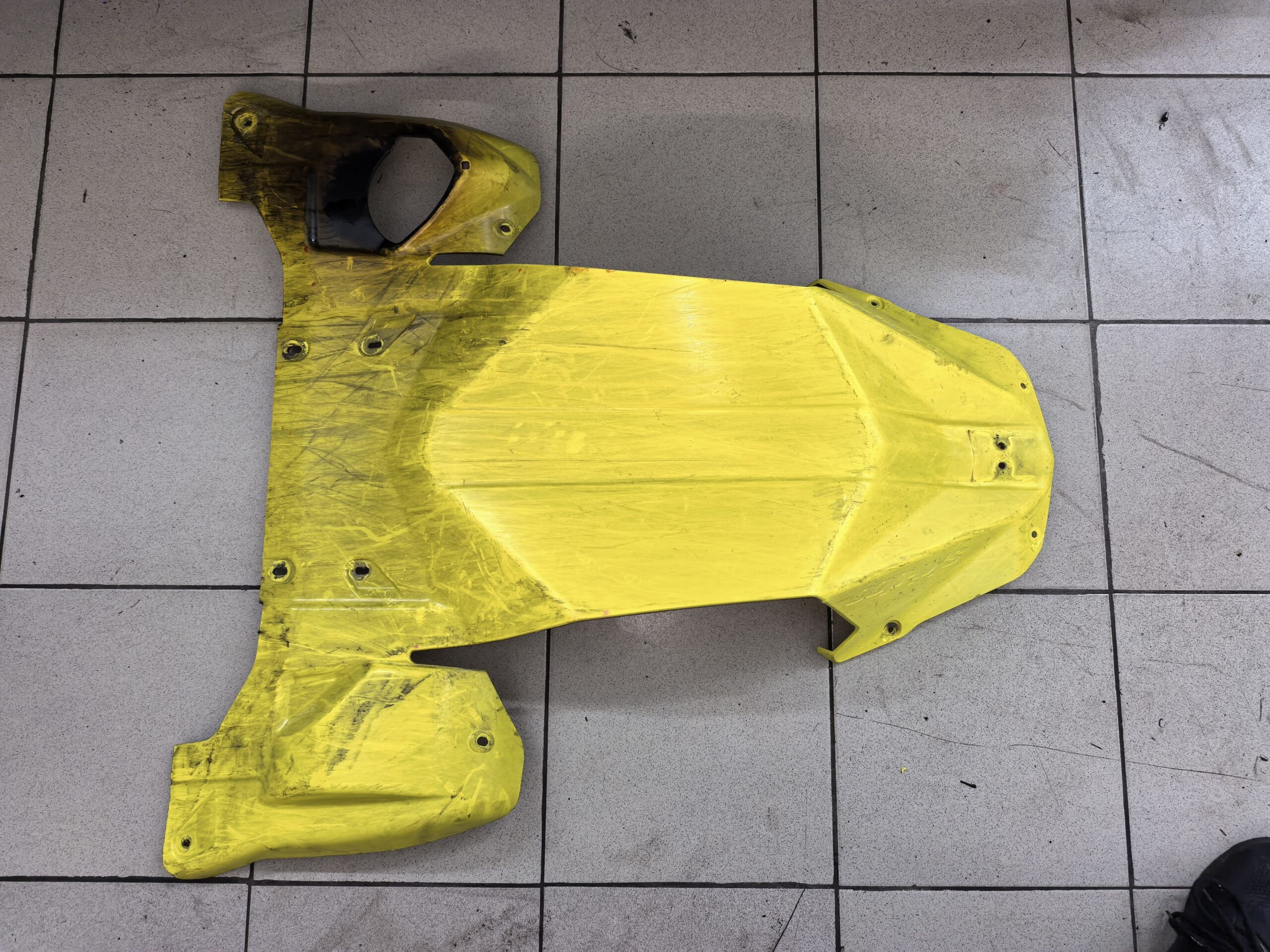 Защита Днища Полная желтая Для Ski Doo Gen4 860201227, 860201443
